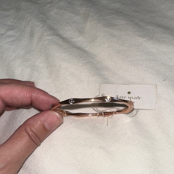 Kate Spade Rose Gold Bangle Bracelet - Picture 2 of 9